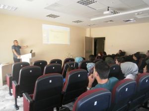 Hastane çalışanlarına iş sağlığı ve güvenliği eğitimi verildi