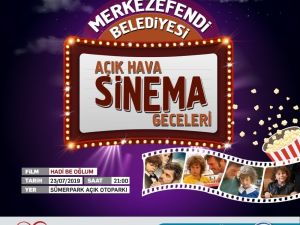 Merkezefendi’de ‘Açık Hava Sinema Geceleri’ başlıyor