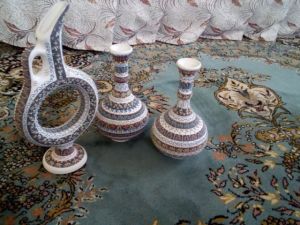 Köylü kadınların geçim kaynağı ’’Çini sanatı’’ oldu