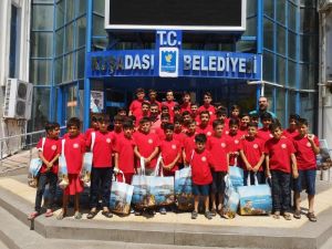 Başkan Günel, Nusaybinli terör mağduru çocukları ağırladı