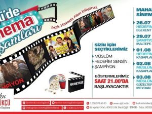 Çiğli mahallelerinde sinema şöleni