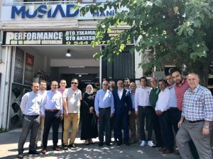 Manisa MÜSİAD AK Parti’li Mersinli’yi ağırladı