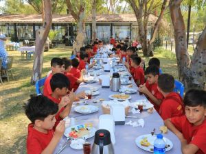 Terör mağduru çocukların en mutlu günü