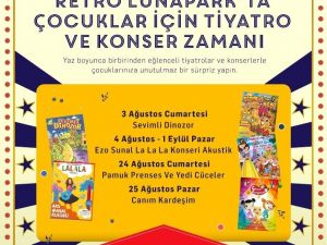 Retro Lunapark’ın Ağustos programı açıklandı