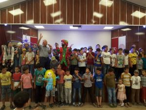 Çocuklar, Goncagül Tiyatrosu ile coştu
