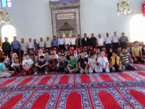 Hisarcık’ta açılan 36 Yaz Kur’an Kursunda 620 öğrenci öğrenim gördü