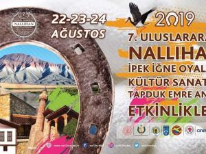 7. Nallıhan Uluslararası İpek İğne Oyaları Kültür Sanat ve Tapduk Emre’yi Anma Festivali başlıyor