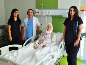 Kilo aldığını sandı, karnından 12 kiloluk kist çıktı