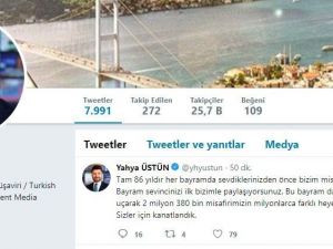 TYH, Kurban Bayramı’da 2 milyon 380 bin yolcu taşıdı