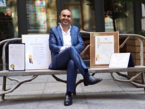 ABD’deki Türk pizzacıya ‘Yılın en başarılı insanı’ ödülü