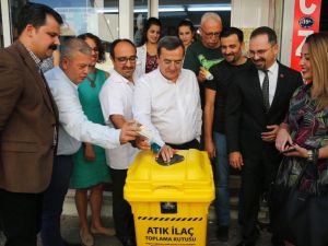 Konak’ta ilaçlar çöpe değil, imhaya gidecek