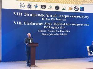 VIII. Altay Toplulukları Sempozyumu başladı