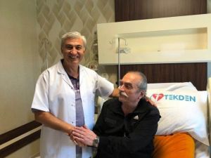 Bin kilometre yol gelip, sağlığına kavuştu