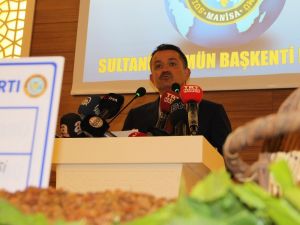 Bakan Pakdemirli üzüm rekoltesini açıkladı