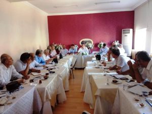 İl Milli Eğitim Müdürü Okumuş, müdürler ile toplantıda buluştu