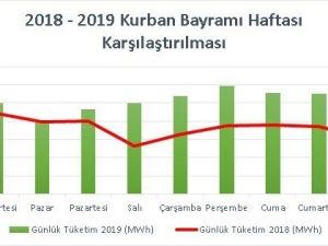 5 günlük bayram tatilinde Türkiye’deki elektrik tüketiminin yüzde 5’i Akdeniz’den