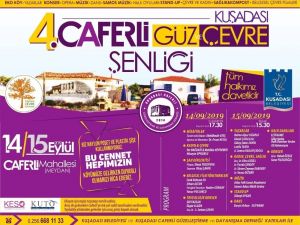 4. Cafer Güz ve Çevre Şenliği 14-15 Eylül’de yapılacak