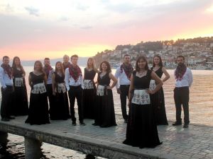 ADÜ Çoksesli Korosu, Makedonya’da Türkiye’yi temsil etti