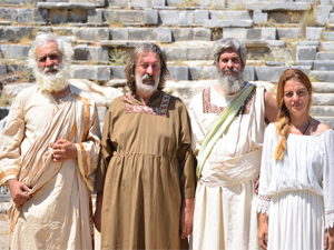 “İlk Filozof Thales ve Miletos Okulu” belgesel filminin çekimleri tamamlandı