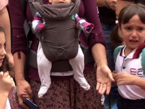 Minikler uyum haftasına gözyaşları ile başladı