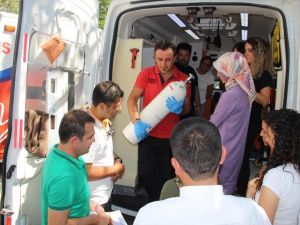 Sağlık personeline oksijen tüpü kullanım eğitimi verildi