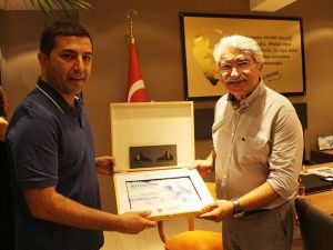 Fikri Sağlar, Başkan Günel’i ziyaret etti