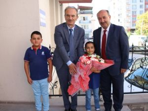 Daire Başkanı Tektaş’ın okul ziyaretleri