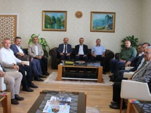 AK Parti Merkez İlçe Başkanı Kılıç’tan Müdür Başyiğit’e ziyaret