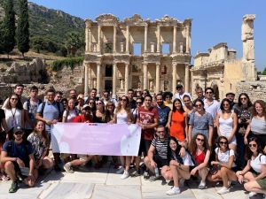 AB Antik Tarihe Genç Bakış Ekibi, Aydın’daki ören yerlerini öğrendi