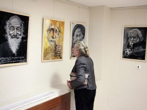 “Fırçamın Ucundaki Şiirler” sergisi Kartal’da açıldı