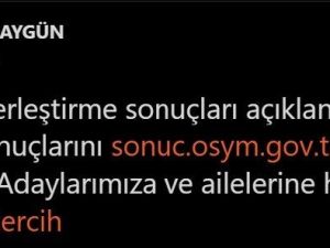 YKS ek yerleştirme sonuçları açıklandı