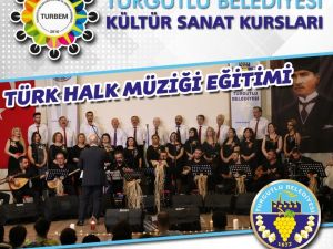 Turgutlu Belediyesi Kültür Sanat Kurslarına kayıtlar başladı