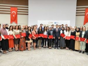 8’inci dönem Türkiye stajları sertifika töreni