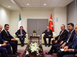 Cumhurbaşkanı Recep Tayyip Erdoğan, İtalya Başbakanı Giuseppe Conte ile görüştü