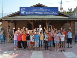 Yunusemre’den Barbaroslu öğrencilere matematik kursu