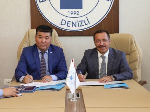 PAÜ, Kırgızistan Üniversitesi ile işbirliği protokolü imzaladı