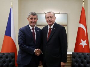 Cumhurbaşkanı Erdoğan, Çekya Başbakanı Babiş ile görüştü