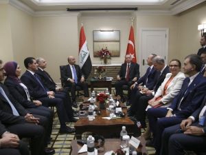 Cumhurbaşkanı Erdoğan, Irak Cumhurbaşkanı Salih ile görüştü