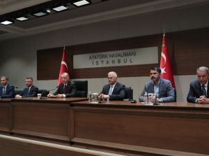 Cumhurbaşkanı Erdoğan: “8 hafif yaralı var, bazı binalarda hafifi hasar söz konusu”