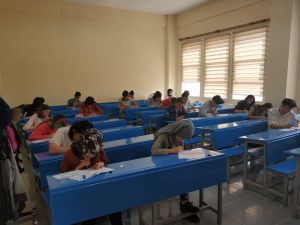 Emet’te ’Üniversiteye giriş deneme sınavı’ yapıldı