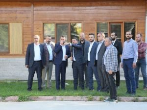 AK Parti heyeti, Nevşehir Belediyesi çalışma alanlarını inceledi