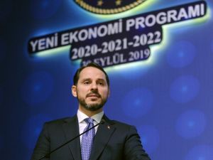 Hazine ve Maliye Bakanı Berat Albayrak: "2020-2021-2022 Yeni Ekonomi Programı’yla birlikte değişim başlıyor."