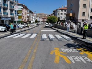 Ankara’da ilk 3 boyutlu yaya geçidi