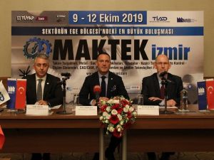 Makine sektörü MAKTEK Fuarı kapsamında ikinci kez İzmir’de
