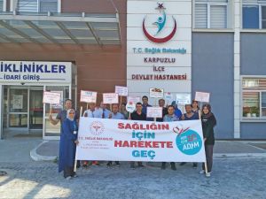 Karpuzlu’da ‘Çocukluk çağı obezitesi’ farkındalık yürüyüşü yapıldı