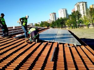 Meslek lisesi yılda 20 bin kilowatt elektrik üretecek