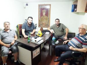 Tezcan sanayi esnafını ziyaret etti