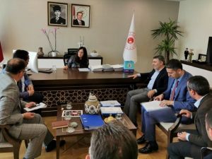 Başkan Şayir’den Ankara temasları