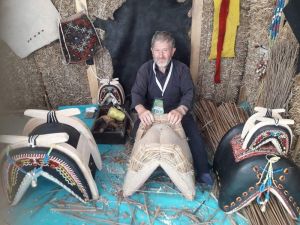 47 yıllık semerci İstanbul’da Kula’yı temsil etti