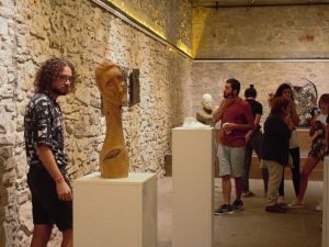 Heykel Bölümü Mezunları Sergi’ açtı